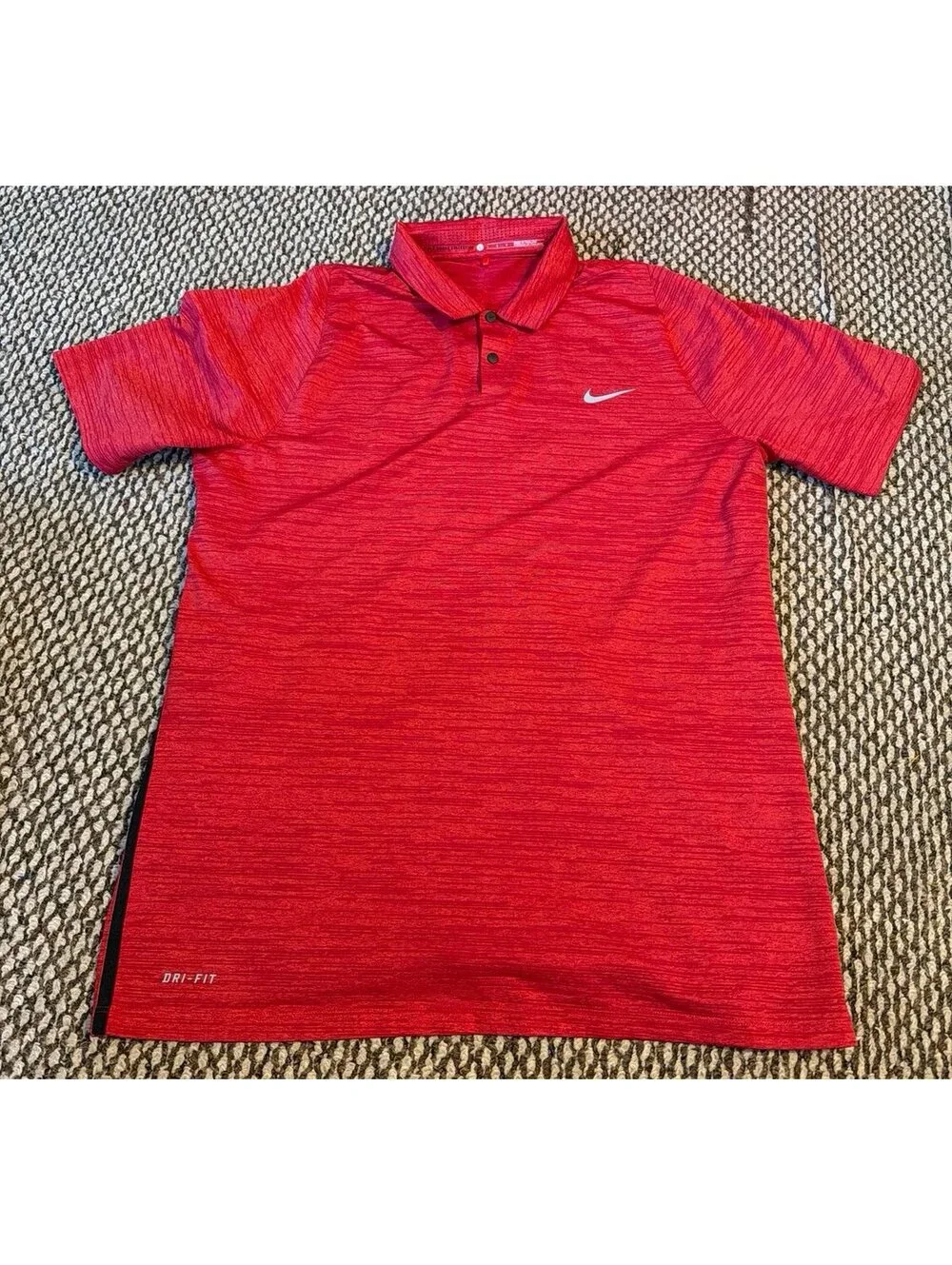 Nike Golf Tiger Woods Snap Polos Bundle of 7 Men’s Large.